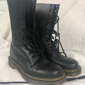 Dr. Martin Black Boots